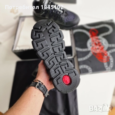Мъжки сникърси Versace, снимка 2 - Маратонки - 52317591