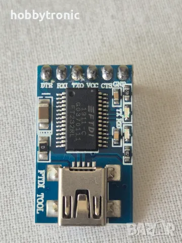 FTDI basic, програматор за Arduino Pro-mini