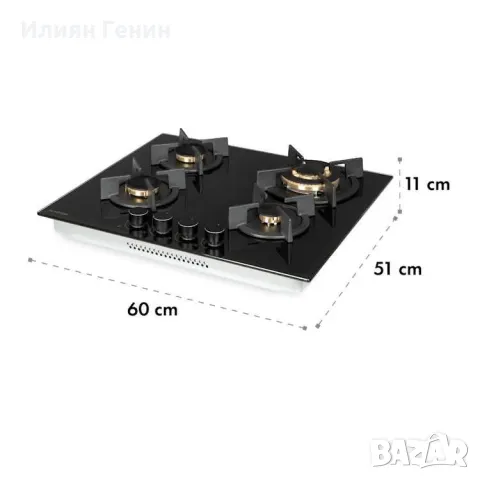 4 газов котлон за вграждане, снимка 2 - Котлони - 48967751