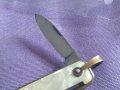  PRADEL марково ножче три части на френската армия седеф 81х65мм без луфт, снимка 13