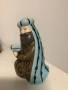 Фигурка порцелан  височина 10 см Мюсюлманин, снимка 1