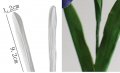 Дълги тесни листа листо вейнър силиконов молд форма фондан украса, снимка 1 - Форми - 32929622