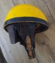 Ретро каска за мотоциклет, жълт цвят, снимка 6