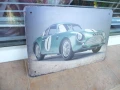 Метална табела кола Aston Martin GT 1961 спортна ретро класика, снимка 2