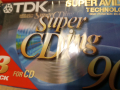 Лот от 12 бр чисто нови хромни касети TDK Super CDing 90, снимка 5