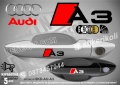 AUDI A2 стикери дръжки SKD-AU-A2, снимка 2