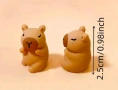 5 бр малки фигурки Капибара Capybara пластмасови играчки и украса за торта декор топер фигурка, снимка 4