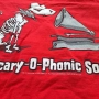 VTG Misfits Records Hi-Fi Scary-O-Phonic Sound Band Punk Red T-Shirt, снимка 4