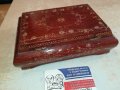 КРАСИВА КУТИЯ ДЪРВО С ИНКРУСТАЦИЯ ЗЛАТО 2612231612, снимка 5