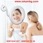 Огледало за гримиране (10 пъти увеличение+LED осветление) - код 2479, снимка 15