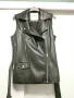 Уникален дамски кожен елек Only, снимка 3