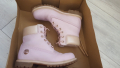 Дамски кожени розови боти Timberland размер 38, снимка 13
