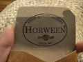 Мъжки луксозен бизнес портфейл от естествена кожа Horween, снимка 7