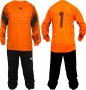 Екип футболен вратарски MAX в оранжево и черно нов. Размери: XL-4XL. Екипите се продават с № 1 или №