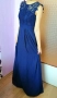 Chi Chi London стилна официална синя рокля размер С , снимка 3