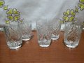 Руски кристални чаши , снимка 1 - Антикварни и старинни предмети - 43563866