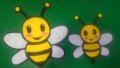 Ръчно изработени пчелички от филц-12 см,20 см.и 27 см., снимка 2