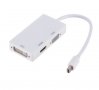 Преходник Mini DP DisplayPort към HDMI/DVI/VGA, снимка 1