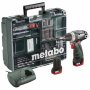 Акумулаторен винтоверт METABO Powermaxx BS Basic SET, 10.8 V, 2.0 Ah