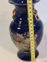 порцеланова ваза кобалтов порцелан  21/3, снимка 6
