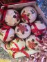 Комплект от 14 топки за елха, различни видове, снимка 1 - Декорация за дома - 42961725