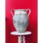 Декоративна гръцка делва (висока), снимка 1 - Саксии и кашпи - 44066492