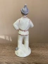 Винтидж порцеланова статуетка „Работник с лопата“, СССР, снимка 2