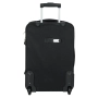 Куфар с колелца за пътуване, черен, 54л_1155898, снимка 3