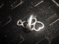 СКЪПОЦЕНЕН СРЕБЪРЕН СЪРЦЕВИДЕН ДИЗАЙНЕРСКИ ПРЪСТЕН СРЕБРО 925 с ЦИРКОНИ 20535, снимка 15