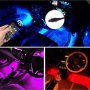 Kомплект автомобилни LED светлини Automat, за интериор на автомобил RGB, DC 12V, снимка 4