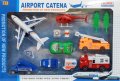 Комплект за игра летище - airport, снимка 1 - Влакчета, самолети, хеликоптери - 43711140