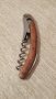 Джобен нож - неръждаема стомана и дърво, снимка 13