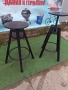Дървен бар стол, снимка 2