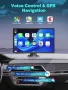 Нова Авто Мултимедия 9" CarPlay, Android Auto, 2K Камери, GPS за кола, снимка 4