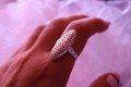 Сребърен винтидж пръстен "Бадем" - модел КR001, снимка 1 - Пръстени - 35057299