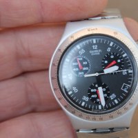 Швейцарски часовник ''Swatch'' хронограф, снимка 10 - Мъжки - 43973881
