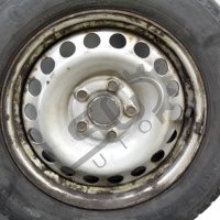 Стоманени джанти 5x112 с гуми R15 Volkswagen Touran I 2003-2010 VT110522N-22, снимка 4 - Гуми и джанти - 36818740