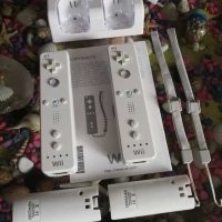 Nintendo Wii с 4 контролера +станция и презареждащи батерии игра Нинтендо , снимка 5 - Nintendo конзоли - 28644171