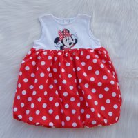 Детска рокля Мини Маус 12-18 месеца, снимка 8 - Бебешки рокли - 37783366