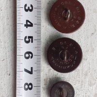 Лот царски военни бакелитени копчета, снимка 6 - Антикварни и старинни предмети - 37371163
