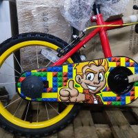 Нов детски велосипед ( колело ) Morelarge TYKE 16"  + помощни колелца, снимка 7 - Велосипеди - 38949676