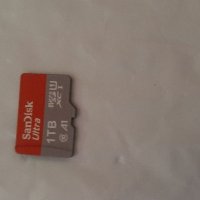 Micro sd карта Sandisk ultra 1 tb,нова, снимка 1 - Карти памет - 37655439