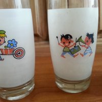 Ретро стъклени чаши , снимка 4 - Антикварни и старинни предмети - 38186483