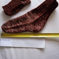 Вълнени чорапи ръчно плетиво, снимка 4 - Други - 43871036