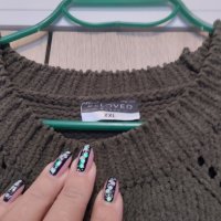 дамски пуловер, снимка 2 - Блузи с дълъг ръкав и пуловери - 43198233