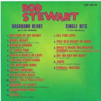 Компакт дискове CD Rod Stewart ‎– Vagabond Heart / Single Hits, снимка 2 - CD дискове - 32963919