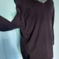 Много еластичен пуловер с открити рамене / унисайз , снимка 6 - Блузи с дълъг ръкав и пуловери - 33424665