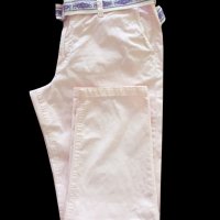 MANGO Страхотен памучен панталон с колан, снимка 6 - Панталони - 40646452