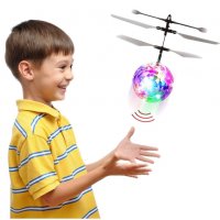 Игра за забавление Whirly Ball, Инфрачервена светеща летяща топка, снимка 4 - Електрически играчки - 38895160