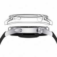Huawei Watch 4 46 mm. / 4 Pro 48 mm. / Мек TPU силиконов кейс с протектор за часовник, снимка 3 - Смарт гривни - 43350522